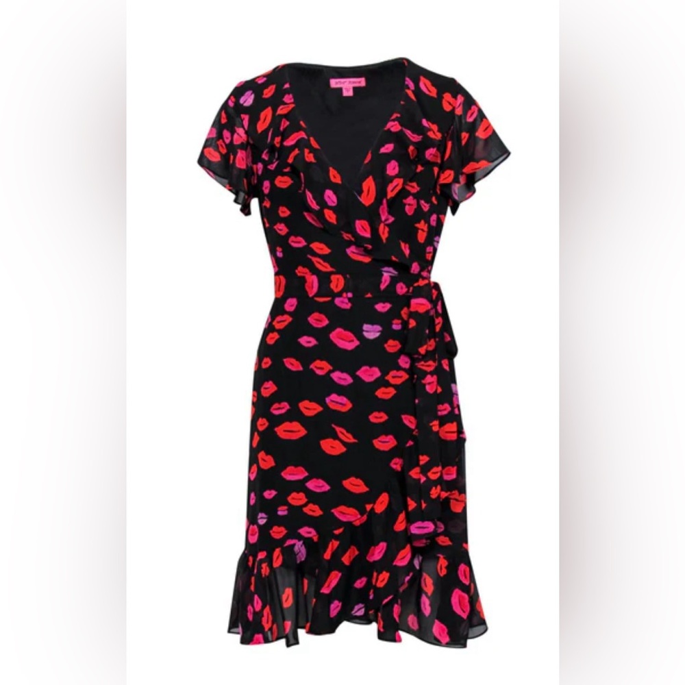 Betsey Johnson wrap dress, size small